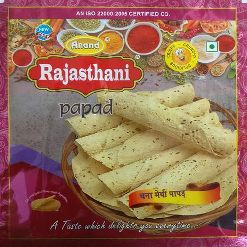 Chana Methi Papad