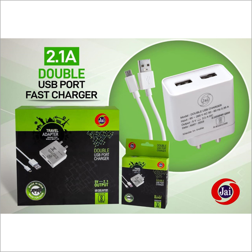 2 USB Port Mobile Charger