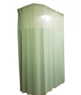 Cubicle Curtain 01 Green 48
