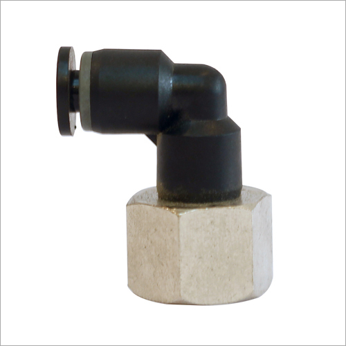 Female Elbow - Aluminum, Polished Finish | Eco-Friendly, High Pressure Resistant, Potable Water Use, Compact Design, Easy to Install
