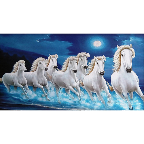 Seven Horses Painting