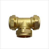 Brass Compression Tee Application: For Fitting