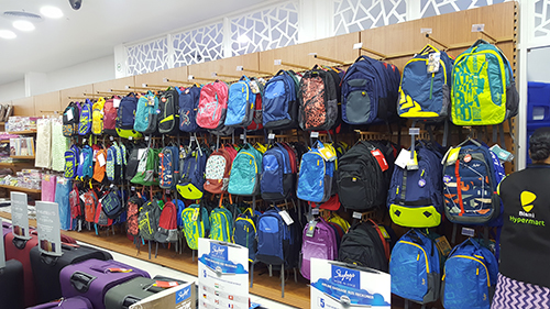 Single Sided Bags Display Racks