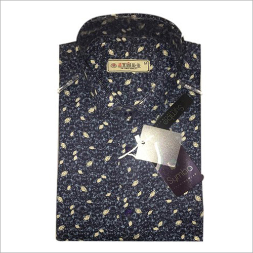 Mens Party Wear Printed Shirt - Soft Cotton, Available in M, L, XL, XXL | Luxurious Look, Full Sleeves, Multicolored Design