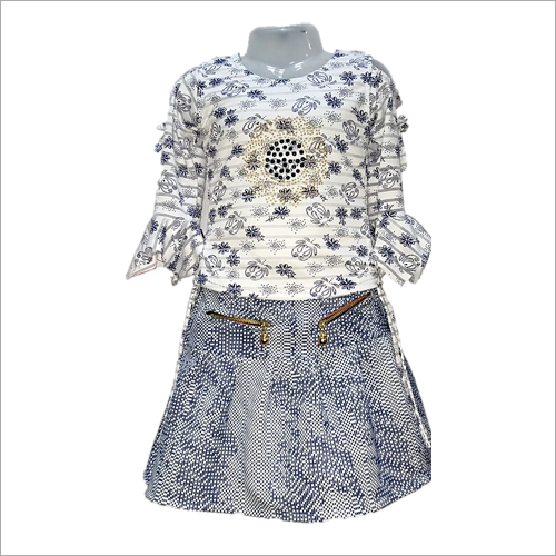 Girl Skirt Top Age Group: 5  To 12 Yrs