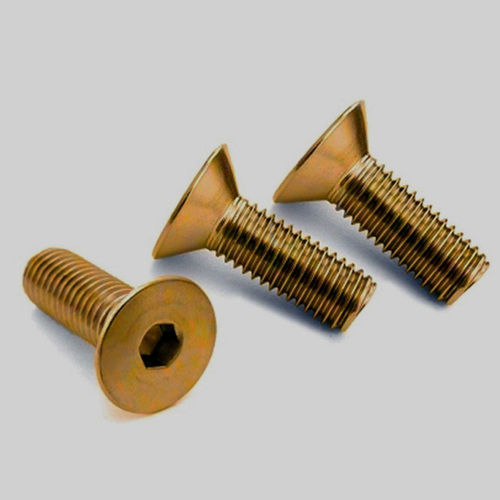 Brass Countersunk Allen Flat Head Bolts Length: 1-100 Millimeter (Mm)