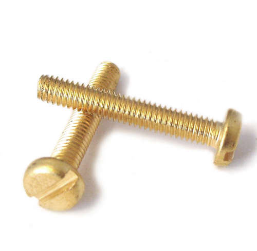 Brass Cheese Slotted Head Machine Screws Length: 1-100 Millimeter (Mm)