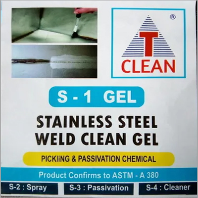 Stainless Steel Weld Clean Gel