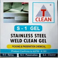 Stainless Steel Weld Clean Gel Application: Metal