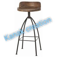Long industrial Bar stool