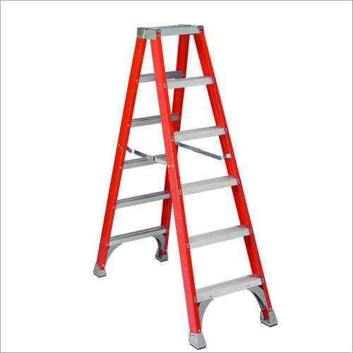 Compact Design And Slip Resistant Platform Heavy Duty Grp Ladders