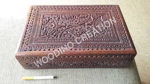Designer Wooden Carving Box