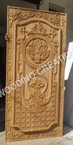 Designer Wooden Carving Panel