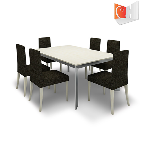 Dining Table With Six Chair