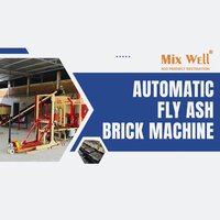 Fly Ash Brick Making Machine - 3500 Kg, Hydraulic Pressure Method, Capacity 2000-2500 Bricks/hr | Automatic Operation, Durable Design, Low Maintenance, Shock Proof