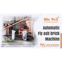 Fully Automatic Heavy Duty Fly Ash Brick Making Machine - Capacity: 1000- 1500 Pcs/hr