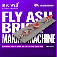 Fly Ash Brick Making Machine - Capacity: 2000-2500 Pcs/hr