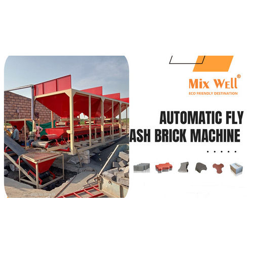 Semi Automatic Fly Ash Brick Making Machine