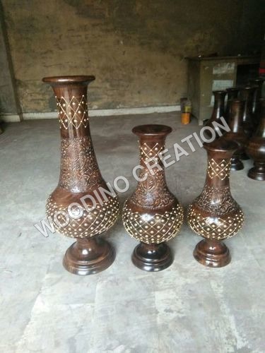 Wooden Flower Pot