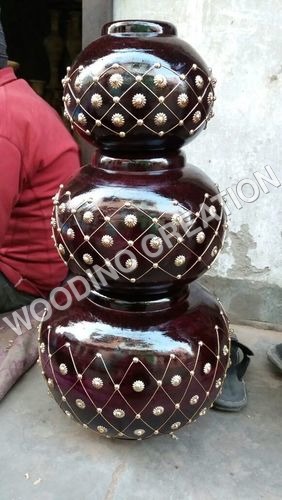 Wooden Flower Pot