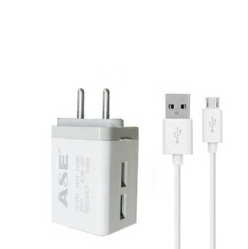 2.8 2 usb charger with cable