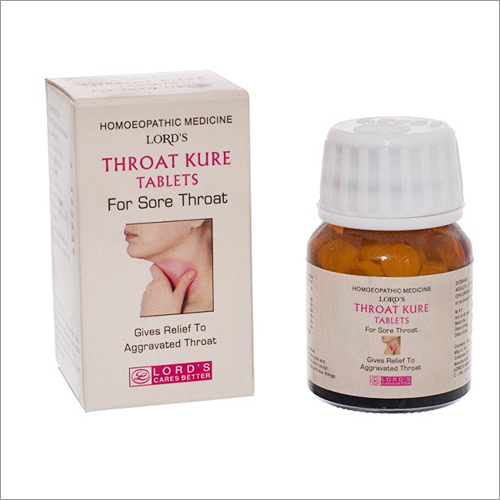 Homeopathic Throat Care Tablet
