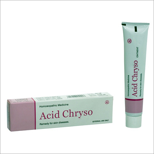 Acid Chryso Ointment Cream - 25gm | Quick Action Deep Penetration 100% Safe for Psoriasis Eczema & Ring-Worm