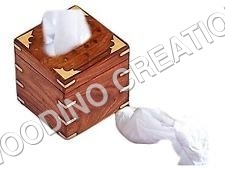 Wooden Tissue Box