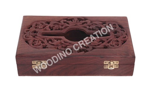Designer Wooden Tissue Box