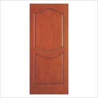Brown Two Panel Teak Wood Door