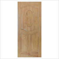 Grey Carved Wooden Door