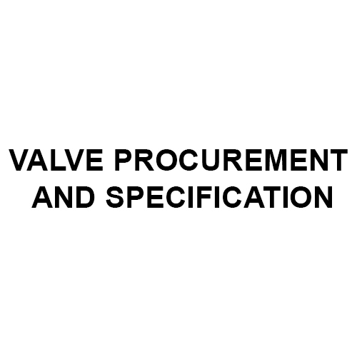 Valve Abrasive Procurement Specification