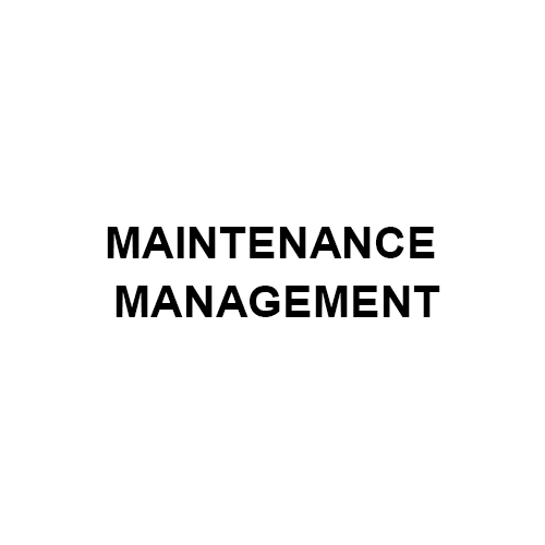 Maintenance Management