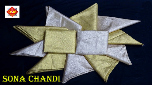 Gold Silver Brown Sona Chandi