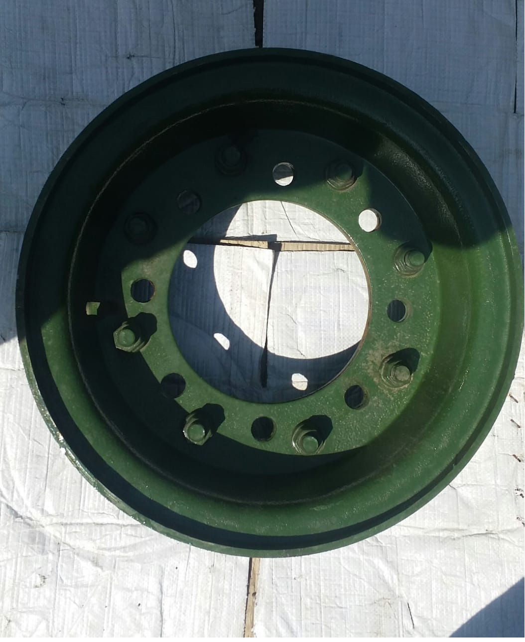 2 part nut bolt trailer RIm