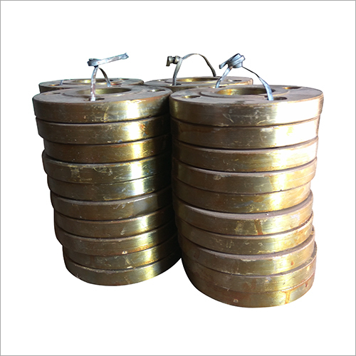 Commercial MS Flange - Mild Steel, Customizable Round Shape, Polished Surface | Corrosion Resistant, Strong Build for Industrial Applications