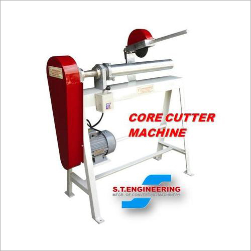 Red Paper Core Cutter Machine
