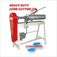 Red Heavy Duty Core Cutter Machine