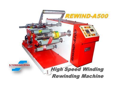 High Speed Winding Rewinding Machine