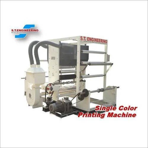 Single Color Rotogravure Printing Machine