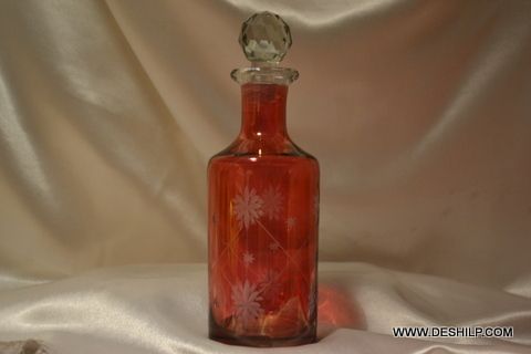 Colorful Glass Perfume Decanter