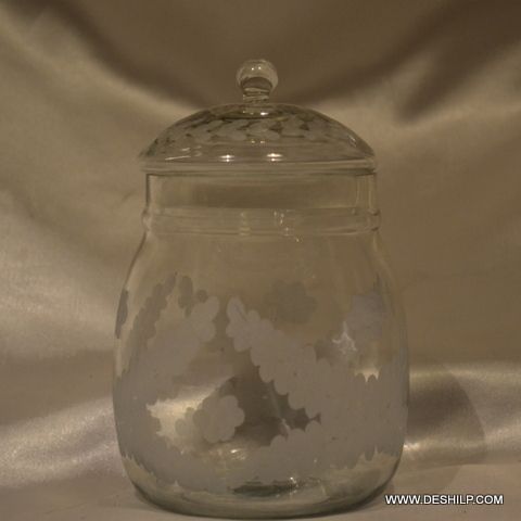 Cutting Glass Jar With Glass Lid