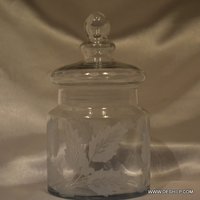 Transparent Glass Food Jar
