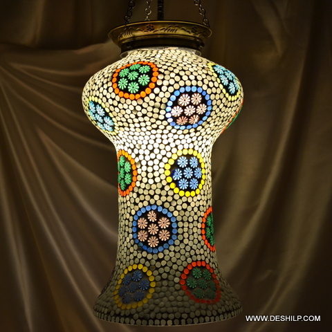 White And Multicolor Wall Hanging For Home Decor