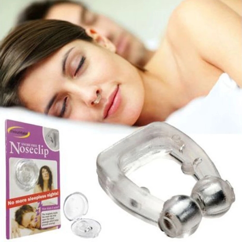 Silicone Anti Snoring Magnetic  Nose Clip