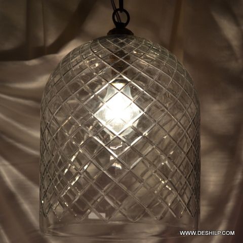 Cutting Glass Wall Hanging Lamp