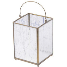 Glass T Light Holder Terrarium
