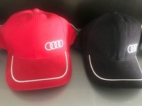 Baseball Cap - Cotton, Adjustable Size, Red Color - Snapback Closure, Embroidered Logo, Hand Washable