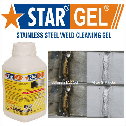 Stainless Steel Cleaning Chemicals Star Gel Pickling Paste