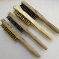 Strip brass brush
